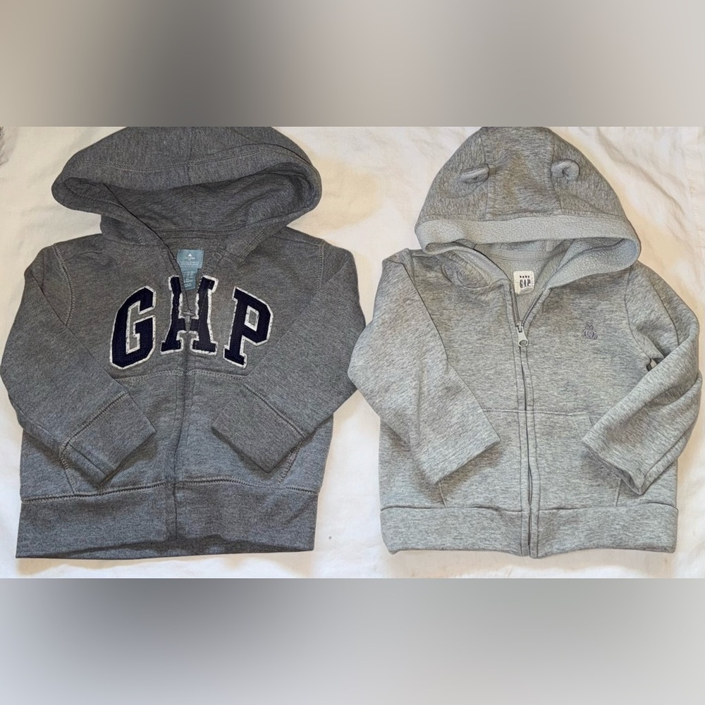 GAP Kids Gray Hoodie Duo